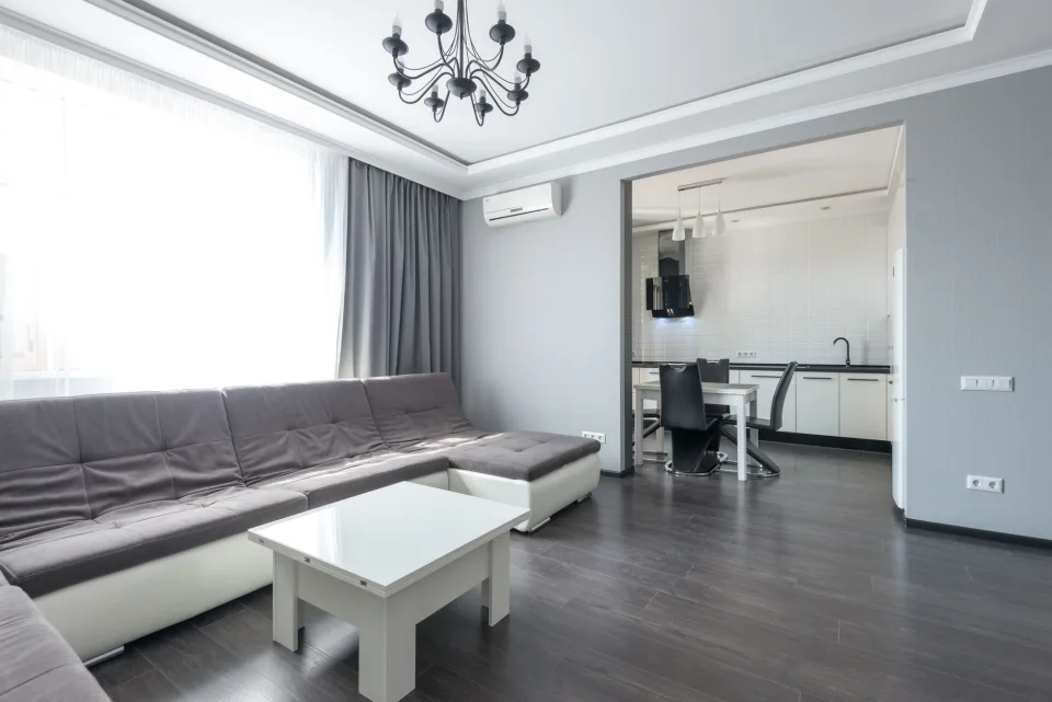 Máy giặt đang được sửa